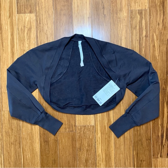 lululemon athletica Tops Nwt Lululemon La Cropped Long Sleeve Shrug